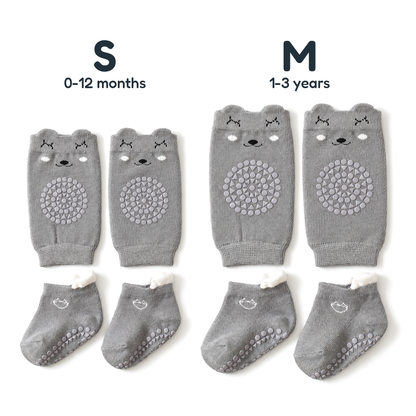 size guide: S for 0-12 months, M for 1-3 years